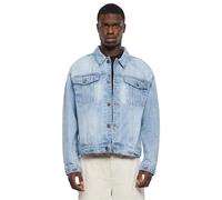 Urban Classics Heavy Ounce Boxy Denim Jacket, New Light Blue Washed, XXXXXL Hommes