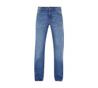 URBAN CLASSICS Heavy Ounce Jean coupe droite bleu moyen chiné - Taille 32