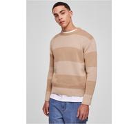 Urban Classics Heavy Oversized Striped Sweatshirt Warmsand/wetsand Taille: XL | Pulls Outlet | Homme |
