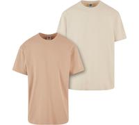 Urban Classics Heavy Oversized Tee 2-Pack Hommes T-Shirt Coton Jersey Uni