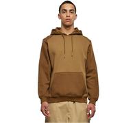 Urban Classics Sweat à capuche Faux Raglan 2-tons Midground/Darkground Homme M