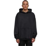 Urban Classics Sweat à capuche délavé à l'acide Homme Noir M