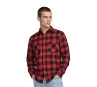 Urban Classics Herren Checked Flanell Shirt