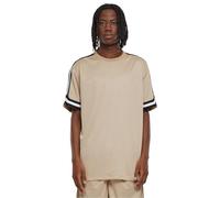 Urban Classics Herren Oversized Stripes Mesh Tee