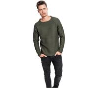 Urban Classics Herren Raglan Wideneck Sweater olive, S