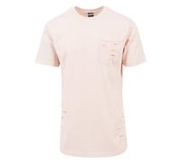 Urban Classics Herren Ripped Pocket Tee pink, S
