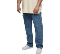 Urban Classics Herren Straight Leg Cargo Jeans