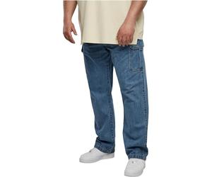 Urban Classics Herren Straight Leg Cargo Jeans