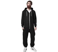 Urban Classics Combinaison sweat homme Noir/Blanc Taille XS/S