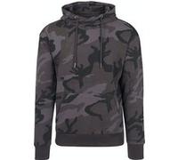 Urban Classics High Neck Camo Hoody Dark Camo Taille: S | Sweatshirts à capuche Outlet | Unisex | Marron