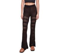 Urban Classics High Waist Leggings Flared Crochet