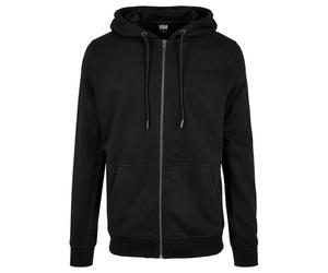 Urban Classics Hoddie Basique en terry avec fermeture éclair - Noir - Taille L