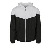Urban Classics Blouson Homme 2-tone Tech Windrunner Multicolore (Wht/Blk) Taille M EU