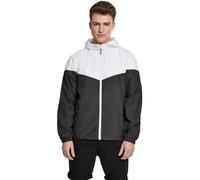 Urban Classics Homme 2-tone Tech Windrunner Blouson, Multicolore (Wht/Blk 00224), M EU