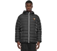 Urban Classics Homme Basic Bubble Jacket, Noir (Black/White/Black), XL EU