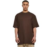 Urban Classics Homme Basic Crew Neck Tall Tee T shirt, Marron, M EU