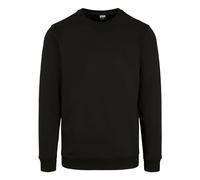Urban Classics Homme Basic Terry Crew Maillot de surv tement, Noir (00007)., 5XL Grande taille EU