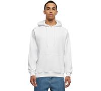 Urban Classics Homme Sweatshirt capuche, Régulière, 65 pourcent Coton, 35 pourcent Polyester, Blanc, 4XL