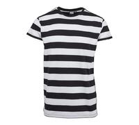 Urban Classics T-shirt Block Stripe Homme Noir/Blanc Taille S EU