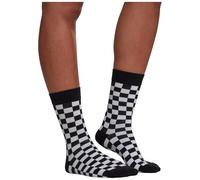 Urban Classics Homme Checker Socks 2-pack Chaussettes, Multicolore (noir/blanc 00826)., Taille 43-46 EU