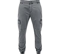 Urban Classics Washed Cargo Twill Pants Gris 30 Homme