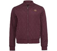 Urban Classics Homme Diamond Quilt Nylon Jacket, Bourgogne, M EU