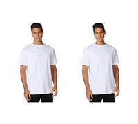 Urban Classics Homme Heavy Oversized Tee T Shirt, Blanc, L EU (Lot de 2)