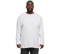 Urban Classics Organic Boxy Rib T-Shirt à Manches Longues, Blanc, XXL Hommes