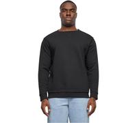Urban Classics Homme Oversized Open Edge Crew Sweatshirt Pull-over ,Noir,XL