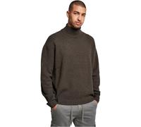 Urban Classics Homme Pull Surdimensionné À Col Roulé Maillot de surv tement, Blackbird, 4XL EU