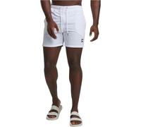 Urban Classics Homme Short de Bain Block Boxer, Blanc, M EU