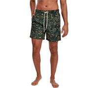 Urban Classics Homme Short de Bain Paisley Swim Maillot, Paisley, L EU