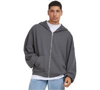 Urban Classics Homme Sweat à capuche zippé Organic 90's Sweatshirt à capuche ,Marron,M