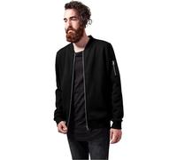 Urban Classics Homme Sweat Bomber Jacket Noir (Black 00007) XXXX-Large (Taille fabricant:4XL)