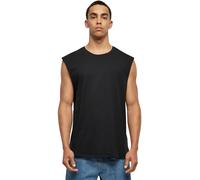 Urban Classics Homme T-shirt Sans Manches À Bord Ouvert T shirt, Noir (7), L EU