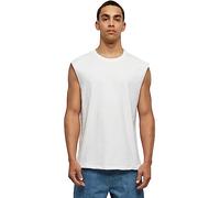 Urban Classics Homme Tb1562 Open Edge Sleeveless Tee T-shirt, Blanc (White 00220), L EU