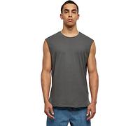 Urban Classics Homme Tb1562 Open Edge Sleeveless Tee T-shirt, Marron (Dark Shadow), S EU
