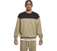 Urban Classics Upper Block Sweatshirt Vert M Homme