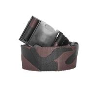 Urban Classics Jaquard Camo Ceinture, Multicolore (Noir/Marron 01294), 120 cm Mixte