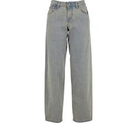 Urban Classics Jeans femme 90's TB7127 coupe droite bleu taille moyenne 34