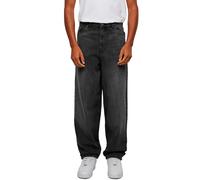Urban Classics Pantalons Homme Heavy Ounce Baggy Fit Jeans Black Washed