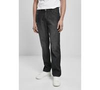 Pantalon jeans Urban Classics loose fit Noir 28x32