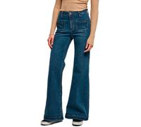 Urban Classics Jean évasé vintage bleu profond Femme Taille 29