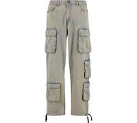 Urban Classics Multi Pocket Cargo Jeans Bleu,Gris 36 Homme