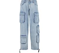 Urban Classics Jeans cargo bleu denim, Taille 28 Longueur 28