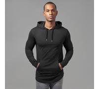 Urban Classics - JERSEY Hoody noir - L