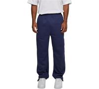 Urban Classics Pantalon de survêtement Noir/Bleu 3XL Homme