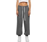 Urban Classics Jogging Léger Effet Denim Femme Bas de survêtement Noir 100% Coton