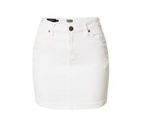 Urban Classics Femmes Ladies Organic Stretch Denim Mini Skirt Jupe, Offwhite raw, 31 aux