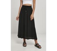 Urban Classics Viscose Midi Skirt Noir 4XL Femme